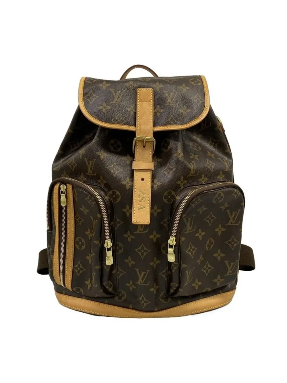 Louis Vuitton Backpack Monogram Sac A D Bosford LOUIS VUITTON Monogram Sac Ad Bosphor Brown M40107 Unisex  main image 4